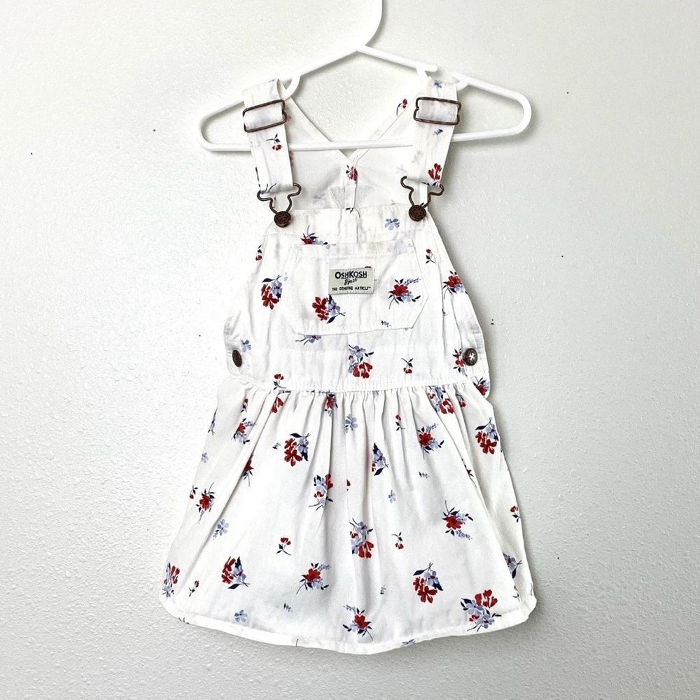 OshKosh B'Gosh Baby Girl's Overall Bib Dress - 18M